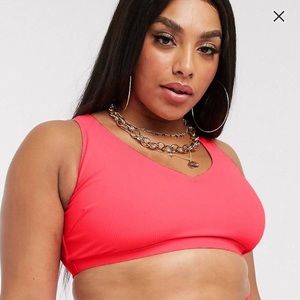 ASOS curve swim top